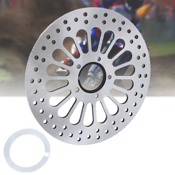 1/2 Stück 292 mm 11,5 Zoll vordere Bremsscheibe passend für Harley Sportster 883 1200 Dyna Touring 2000–2005 Motorrad-Bremsersatzteil