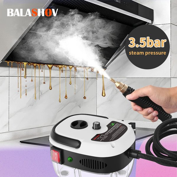 2500W Steam Cleaner High Temperature Sterilization Pressure Jet Washer Machine for Home Car Kitchen Air Conditioner 220V EU Plug