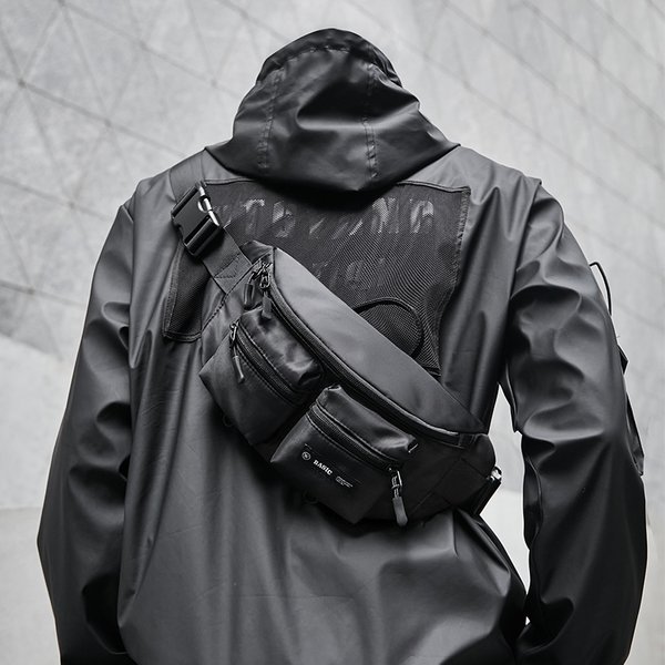 Sling-Rucksack, Mehrzweck-Umhängetasche, wasserabweisende Umhängetasche, Tagesrucksack für Reisen, Wandern, Sport, Brusttasche für Herren