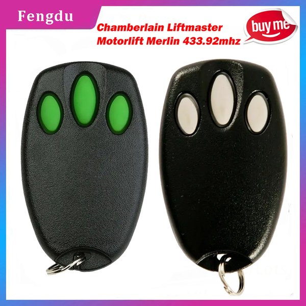 Commandes universelles de porte de Garage, télécommande, 433.92mhz, 94335E 84335EML 1A5639-7 Merlin C945 C940 C943 CM842
