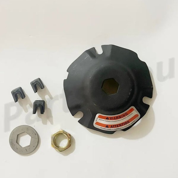 Kit de plaque extérieure de disque de rampe de course, écrou à filetage droit, CFmoto 400 450 500S 520 550 500H.O X550 U550 Z550 0GR0-051002 0GR0-051006