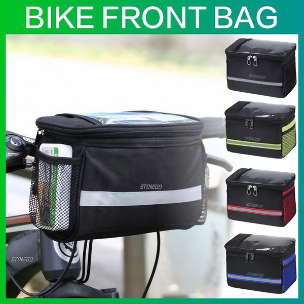 Mountainbike-Tasche mit Vordergriff, große Kapazität, wasserdicht, faltbar, Vordertasche, Fahrrad-Tasche, Stonego Reittasche