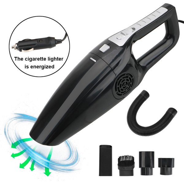 12V 120W Car Vacuum Cleaner Kits Universal For Wet Dry Cleaning Handheld Powerful Device 5M Cable Automobile Caravan Accessories