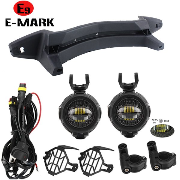 Supports avant pour motos, feux de conduite Led pour BMW R1250GS R1200GS R 1250GS R 1200GS LC Adv, pour BMW F 850GS Adventure LC