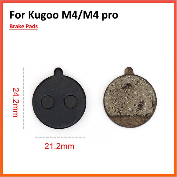 Brake Pads Replacement Parts for KUGOO M4 PRO electric Scooter Folding KickScooter Caliper Brake Disc Braking Parts 1 Pair