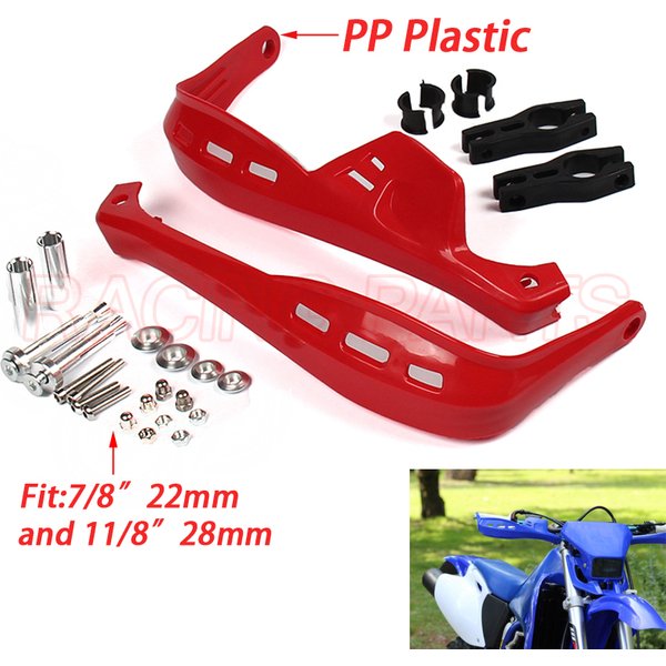 Motorrad-Handschutz Dirt Bike Handschutz-Protektor für ACERBIS Lenkerhandschützer Passend für 7/8' 22mm Lenker 1/8'' 28MM Fat Bar