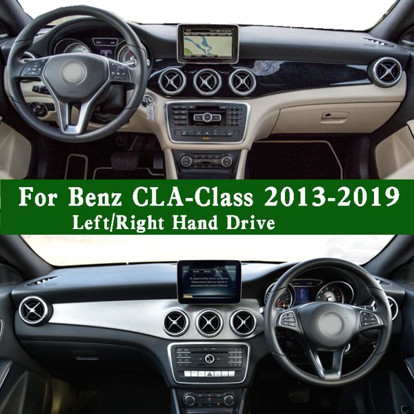 For Benz CLA Class 250 200 180 260 C117 X117 W117 2013-19 Dashmat Dashboard Cover Instrument Panel Pad Dash Mat Anti-Dirt Proof