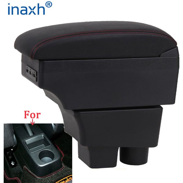 Für Skoda FABIA Armlehne Für Skoda Fabia 2 2008-2014 Auto-Armlehnenbox Nachrüstteile Aufbewahrungsbox Innenausstattung Auto-Zubehör