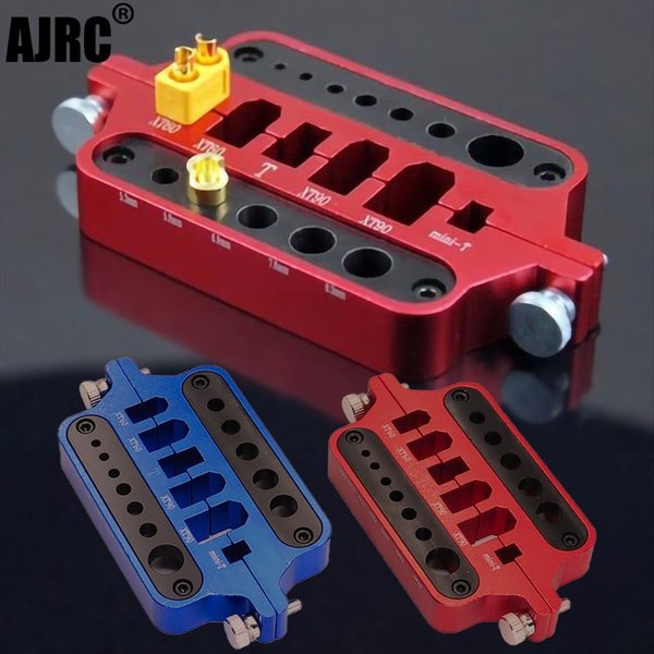 RC Metal Mini Red Soldering Tool Holder Model Car Drone Marine Welding Tool T Plug Connector XT60 XT90