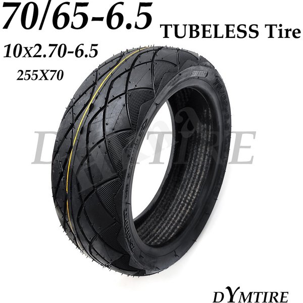 Pneu sans chambre à air de haute qualité 70/65 – 6.5 pour Scooter électrique et voiture à auto-équilibrage 10x2.70-6.5, pneu à vide général résistant à l'usure
