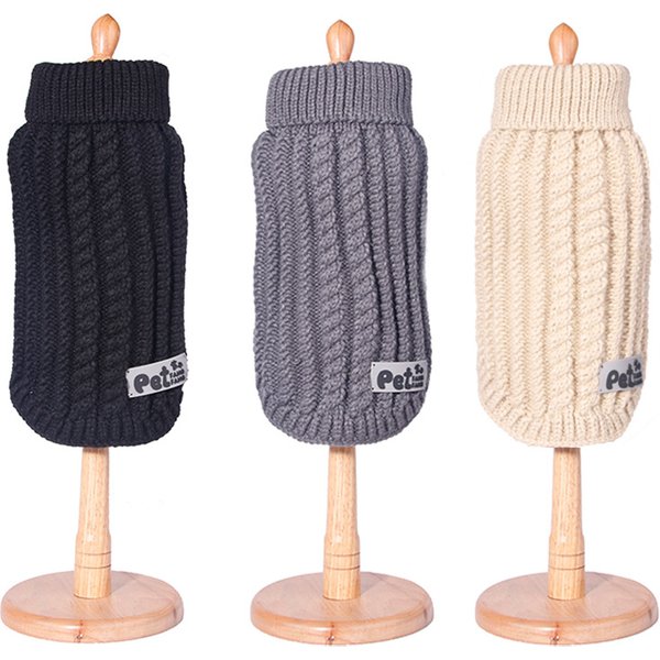 Vêtements chauds d'hiver pour petits chiens et chats, pull doux en acrylique pour chiens et chats, pull pour chiots, York, Shih Tzu, vêtements pour animaux de compagnie