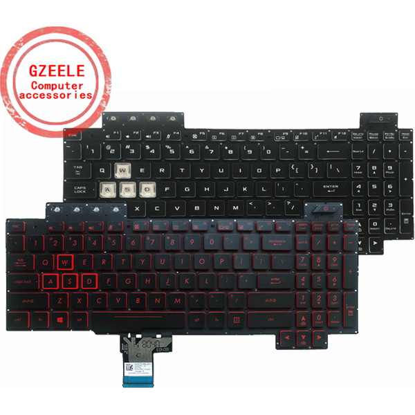English Laptop keyboard for Asus TUF Gaming FX505 FX505G FX505D FX505GD FX505GE FX505GM FX505DY FX505DV fx505dt US Backlit