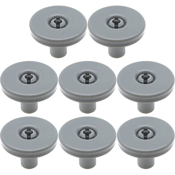 Roue du panier inférieur du lave-vaisselle, pour AEG Carrier FAVORIT Zanussi et 4 kits de haute qualité, 8 pièces