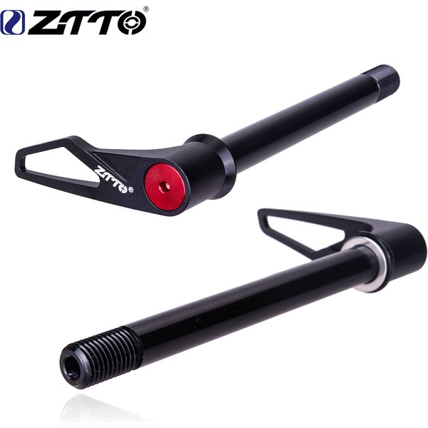 ZTTO vtt 12mm relese rapide arbre de vélo à axe traversant brochette avant arrière moyeu fourche brochettes axe de roue arbre de moyeu 12x142 12x100 12x148