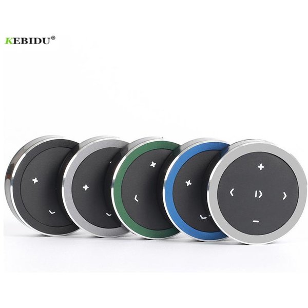 Mini bouton multimédia sans fil compatible Bluetooth, télécommande pour volant de voiture et moto, lecture de musique MP3 pour IOS et Android