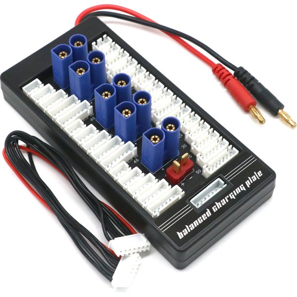 Multi 2S-6S Lipo Parallel Ausgewogene Lade Board EC3 EC5 Stecker Für RC Batterie Ladegerät B6AC A6 720i Parallel Lade Platte Bord