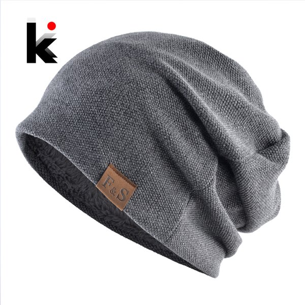 Bonnet d'hiver pour hommes et femmes, mode chaude, couleur unie, Skullies, chapeaux Turban décontractés, Hip Hop, en velours