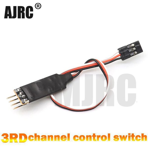 MJRC 3RD Modell Auto Licht 3 Kanal LED Licht Schalter Panel System 3CH Schalter Ausschalten Fernbedienung Auto Licht Controller FUTABA TQI