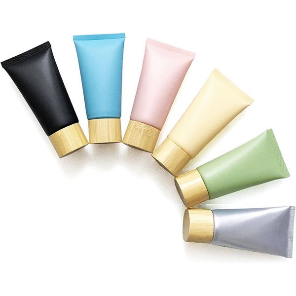 Hi Wood Cap Cream Hose, Tubes souples, Base de maquillage, Beaucoup de cosmétiques, Tubes illables quotidiens, Vente en gros, 50 ml, 60 ml, 80 ml, 100 ml, 120ml