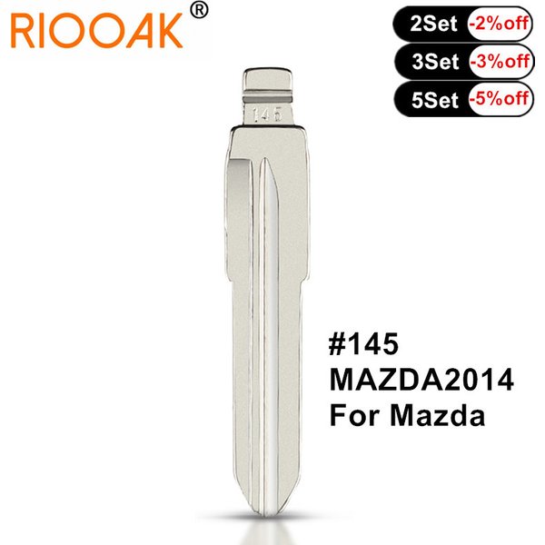 10pcs KD VVDI Xhorse Clé De Voiture À Distance Lame #145 MAZDA2014 Pour Mazda 3 5 6 m6 rx8 mx5 MiCX-7 CX-9 RX-8 Lame De Clé De Voiture CX-9