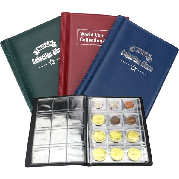 Gifts Artificial PU leather 120 Gram Coins PVC Film Multi-kinetic Coin Collection