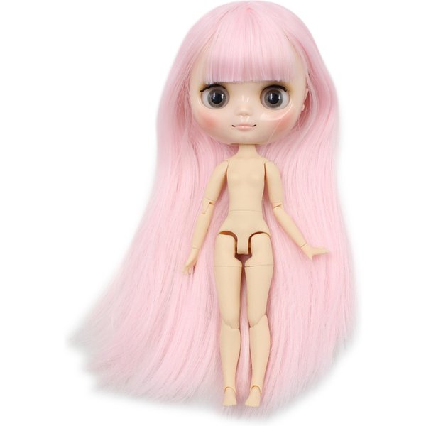 DBS blyth Middie Doll joint doll pink hair with bangs 1/8 doll 20cm anime toy kawaii girls gift