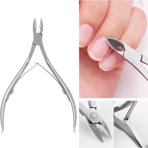 Professional Stainless Steel Cuticle Nail Nipper Clipper Nail Art Manicure Pedicure Care Trim Plier Cutter Beauty Scissors Tools