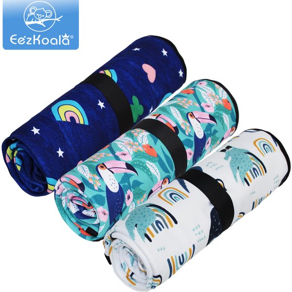 Eezkoala Baby Changing Mats Cover Reusable Baby Diaper Mattress Diaper for Newborn Waterproof Changing Pats Flool Play Mat