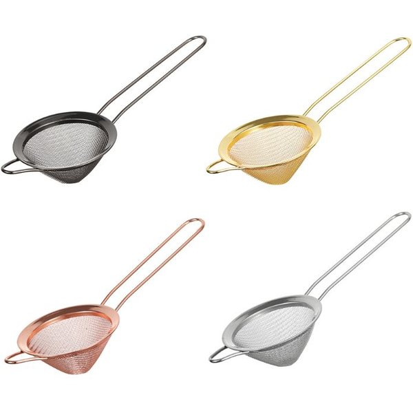 Edelstahl-Cocktails ieb feinmaschiges konisches Cocktail filters ieb zum Entfernen von Safts ieb Bar Werkzeug Tee siebe