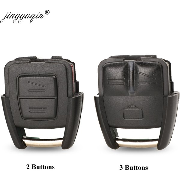 Jingyuqin 2/3 boutons coque de clé de voiture à distance pour OPEL VAUXHALL Vectra Zafira Omega Astra h j insignia g Mk4 B c mokka Frontera