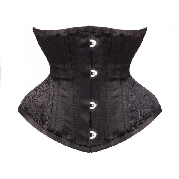 New hourglass Steel boned corset sexy Lace up underbust Bustier Waistband Body Shapers Slimming Waist Trainer 8920