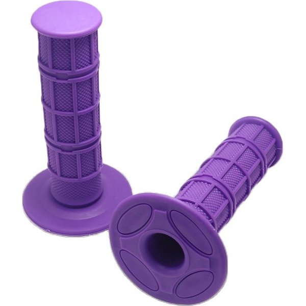 Poignées de guidon en caoutchouc gel ultra-douces 22 mm/24 mm, compatibles avec les motos, motocross, ATV, dirt bike, tout-terrain, CRF, YZF, RMZ, KLX