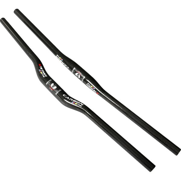Neues Mountainbike 3k ud Voll carbon Lenker Carbon Fahrrad Lenker Flat Rise MTB Light Teile 31.8*600-760mm