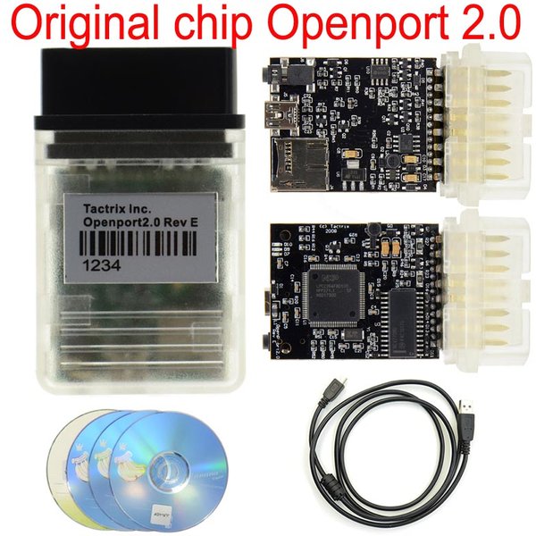 2023 Newest Tactrix Openport 2.0 ECU Chip Tuning Tool Open Port USB 2.0 ECU Flash OBD2 OBDII Connector scanner Car For TI S tool