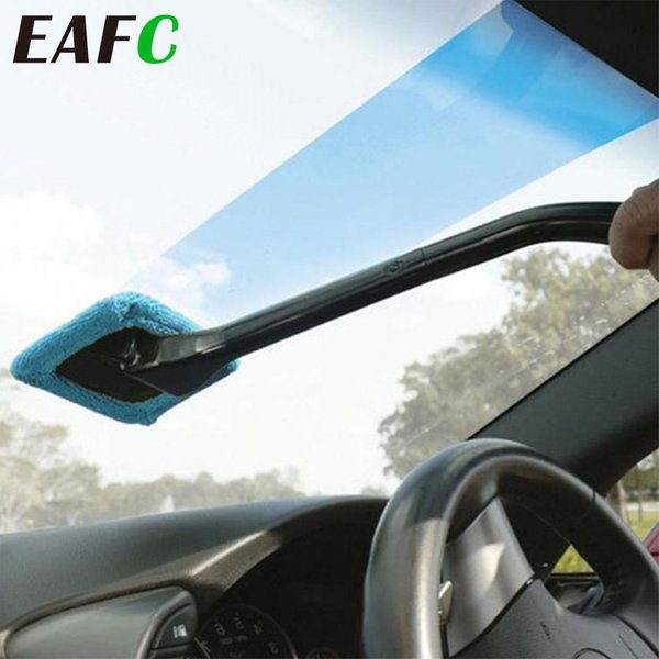 Eafc Auto Windschutz scheibe Reinigungs bürste Zubehör lange Griff Auto waschanlage 40cm Staub Auto Windschutz scheibe Handtuch handlich wasch bar Auto Reiniger