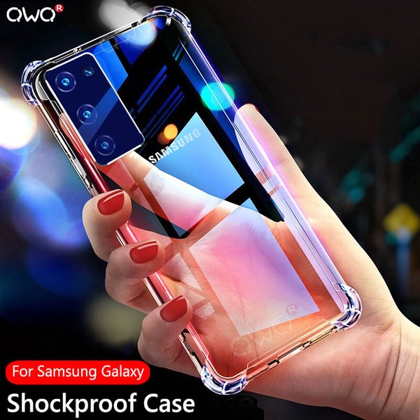 Coque antichoc pour Samsung Galaxy S23 S22 S21 S20 fe S9 S8 Plus Note 8 9 10 20 Ultra A20 A30 A50 A70 A51 A71 A21S A52 A72