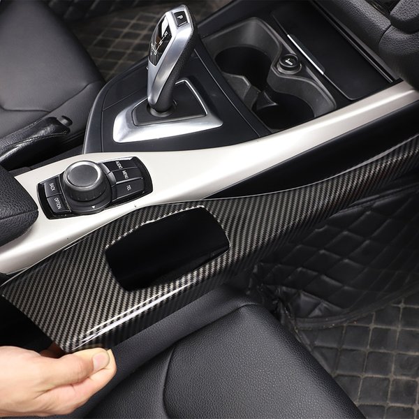 Autocollants de décoration de panneau de limitation en fibre de carbone ABS, accessoires de voiture, BMW Série 1 F20 F21 116I 118I 12-18 Série 2 F22 F23