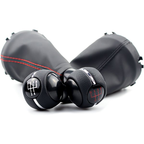 Pommeau de levier de vitesse de voiture manuel, couvercle de manette de vitesse, botte en cuir, guêtre, Mini Cooper F55, F56, F54, F60, OEM 7641999, 5 et 6 vitesses