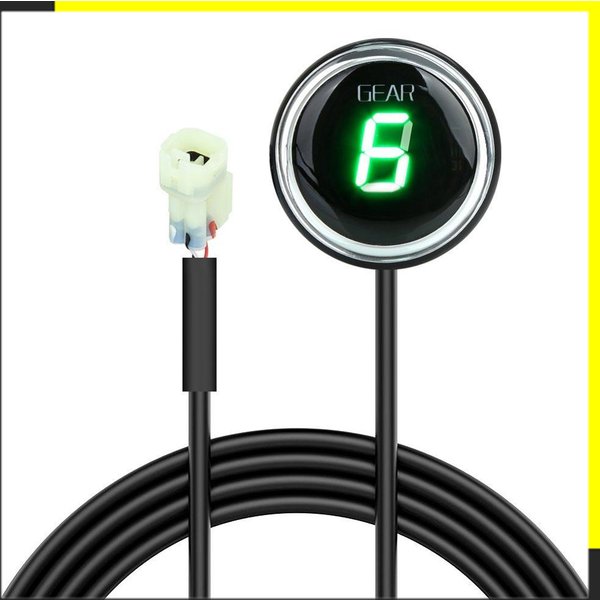 Ganganzeige rund für Kawasaki Versys 650 1000 2012 2013 2014 2015 2016 2017 1–6 Level Ganganzeige Plug & Play