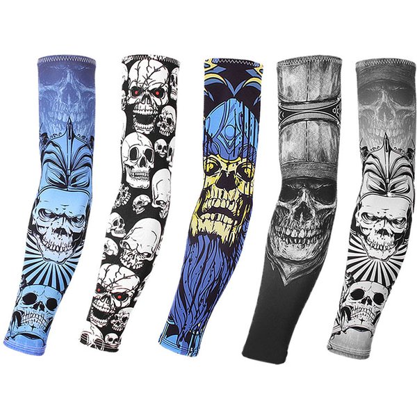 Manchons de bras d'extérieur pour cyclisme, protection des bras, manchettes, chauffe-bras, manchons de sport pour jeux, manchons de tatouage, coudières, couvre-bras pour jogging