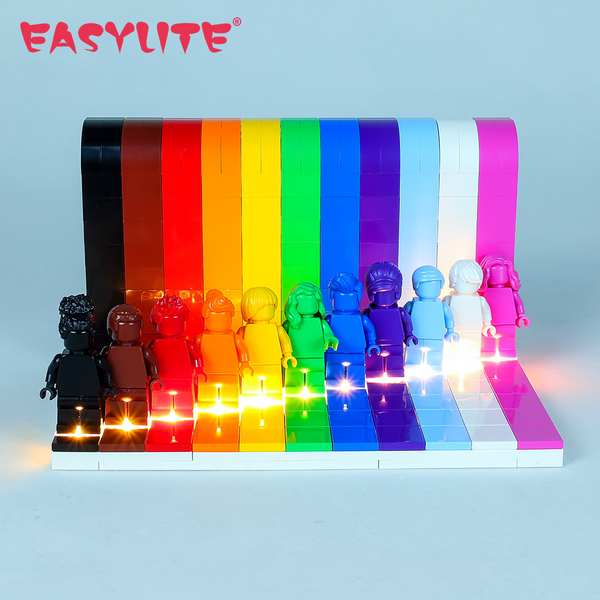 EASYLITE-Kit d'éclairage LED pour blocs de construction, briques lumineuses, tout le monde est génial, nouveau modèle non inclus, 40516