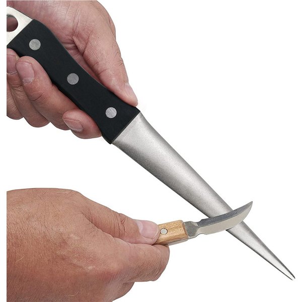 Knife Sharpener Diamond Taper File Sharpener Knife Sharpening Curved Surface for Knife Scissors Honing Bar Kitchen Grinding Tool