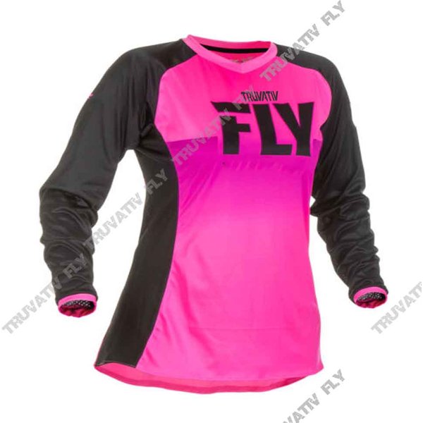 2021 Damen-Team-Trikot Mountainbike Offroad MTB DH Fahrrad Radsport Motocross Trikot Atmungsaktiv Schnelltrocknend