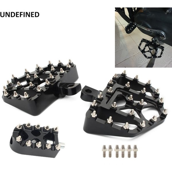 MX Offroad Floorboards Wide Foot Pegs Bobber Shifter Pegs Pedal Foot Rest For Harley Dyna Sportster 883 Softail Street Bob FXDF