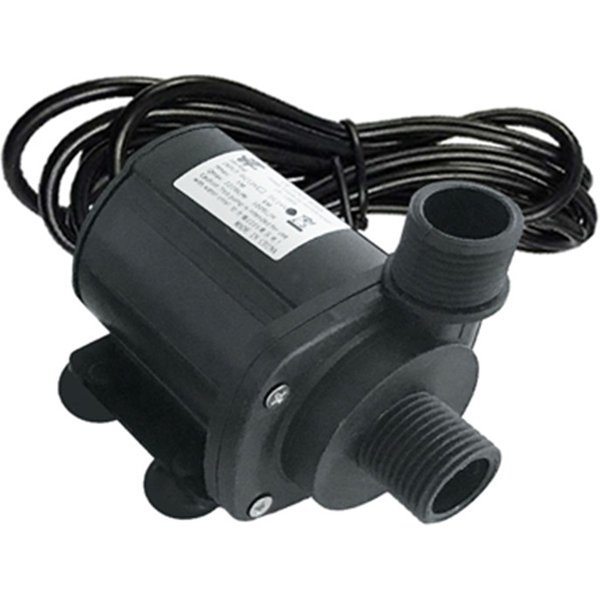 800L/H 5m DC 12V 24V Solar Brushless Motor Water Circulation Water Pump With Female Plug
