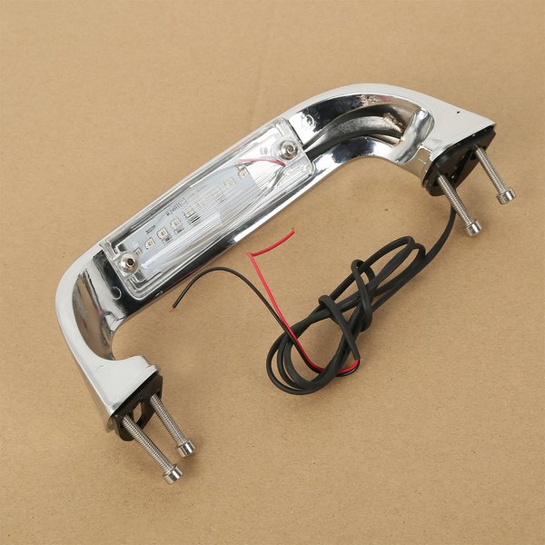 Uchwyt bagażnika motocykla LED Light dla Honda Goldwing złoty skrzydło GL1800 GL 1800 2001-2017 2015 2014 2013 2012 2011 2010