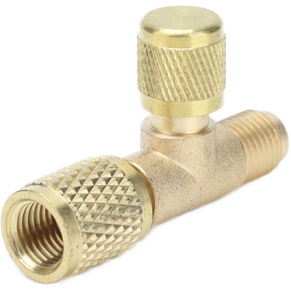 Valve de Climatisation 1/4SAE pour R22 R12 R134, Adaptateur de Charge Indispensable, Outils de Réparation de Ligne de Climatisation