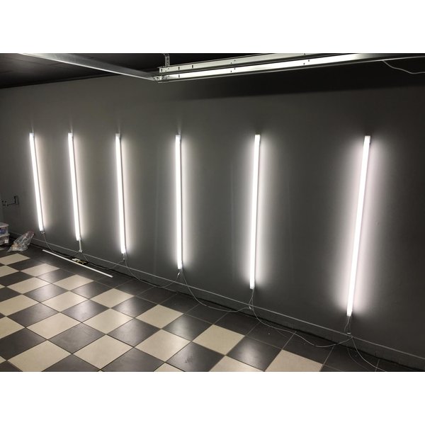 6PCS Auto Spa High Performance Commercial System LED Detailing Car Workshop Light Wall Led Bar