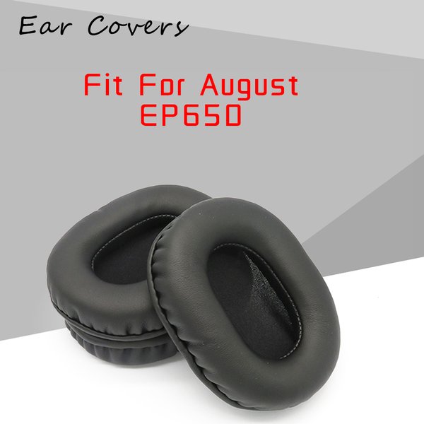 Ohrpolster für August EP650 Kopfhörer Ohrpolster Ersatz Headset Ohrpolster PU Leder Schwamm Schaum
