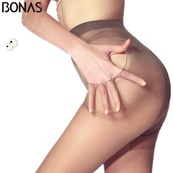 BONAS 3pcs/lot 15D Sexy Ultra-thin Velvet Tights Women Superelastic Breathable Pantyhose Lady Tear-resistant Stockings Female